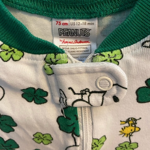 Peanuts St. Patrick's Day Sleeper - Picture 2 of 5